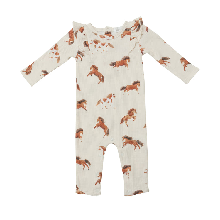 Ruffle Romper Horses