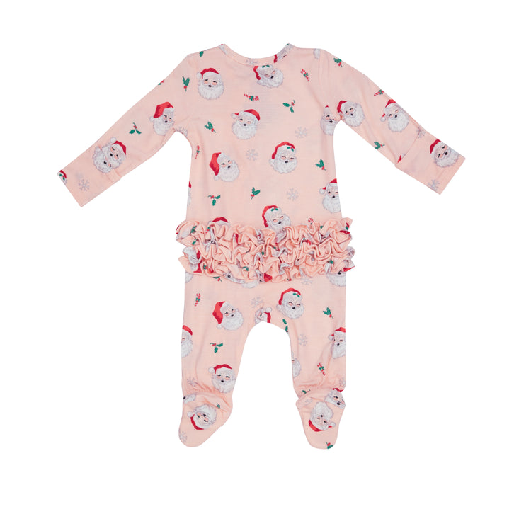 Vintage Santa Pink Christmas Pajamas