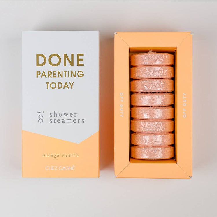 Done With Parenting Today Shower steamers
