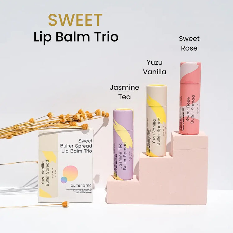 Butter Spread Lip Balm Trio 3 Styles