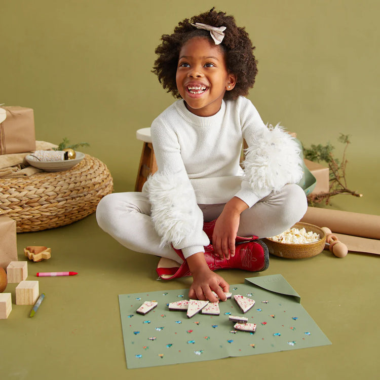 Silicone Camper Placemat Sage Green