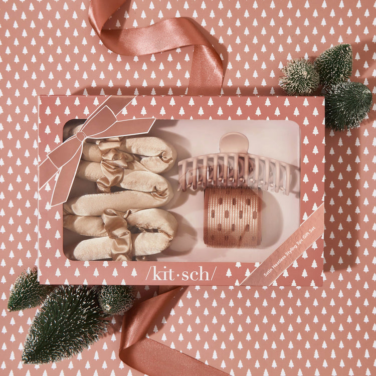 Satin Heatless Styling 5 pc Set