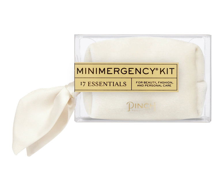 Velvet Scarf Minimergency Ivory