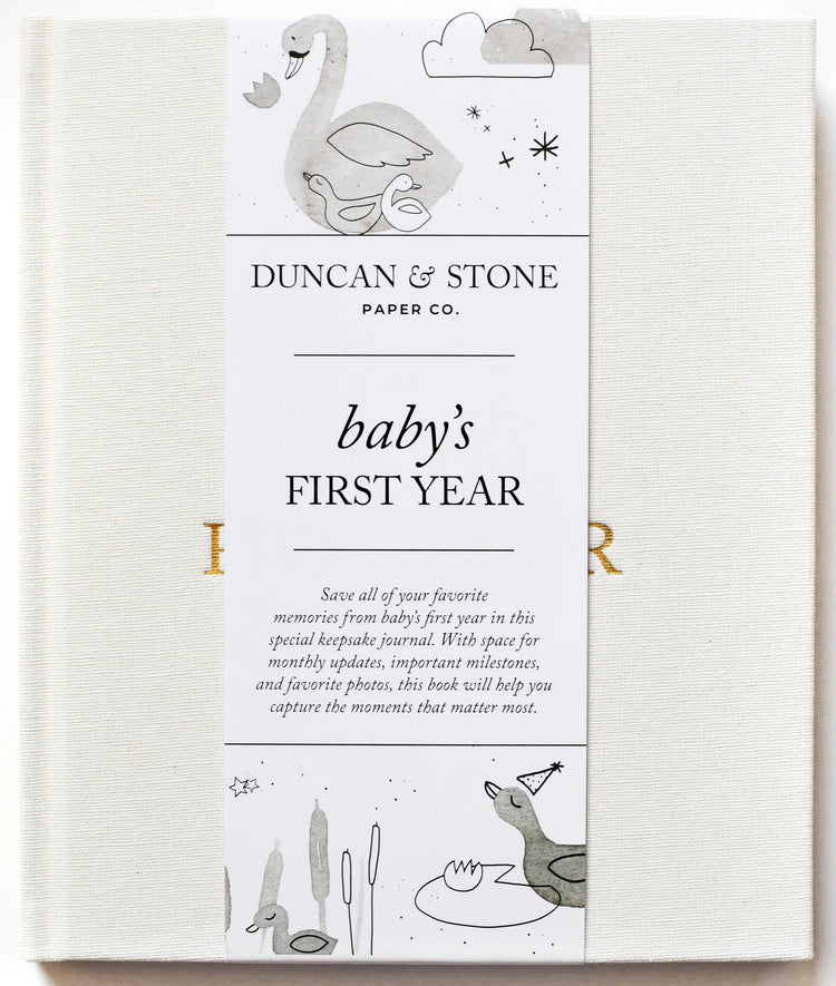 Baby’s First Year Keepsake Journal