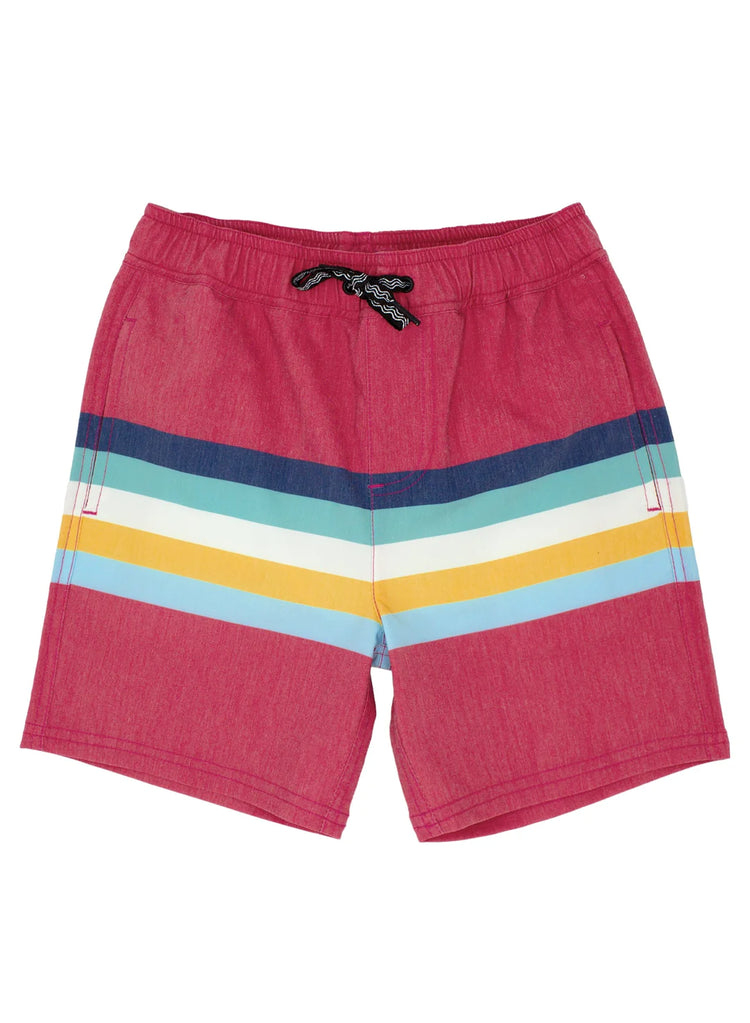 FEATHER 4 ARROW VINTAGE STRIPE TRUNK CHILI PEPPER