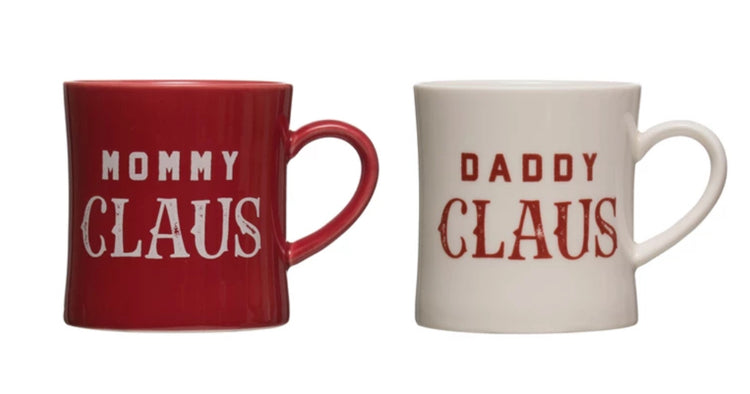 Mommy/Daddy Claus Mugs
