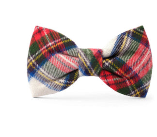 Regent Plaid Dog Bow Tie