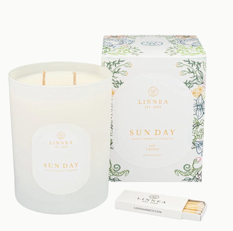 Sun Day 2 Wick Candle