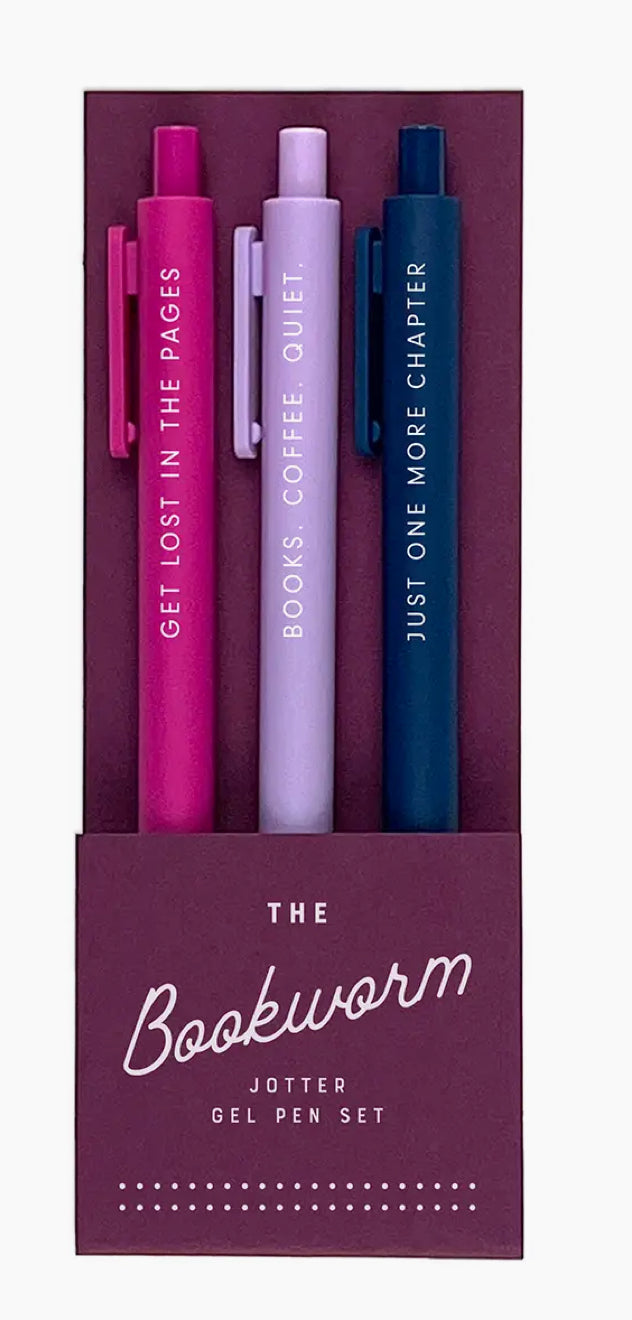 The Bookwork Gel Pen Set of 3