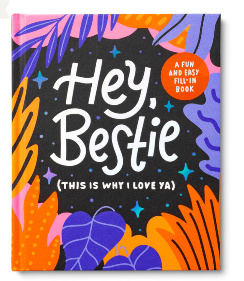 Hey Bestie Fill In Book