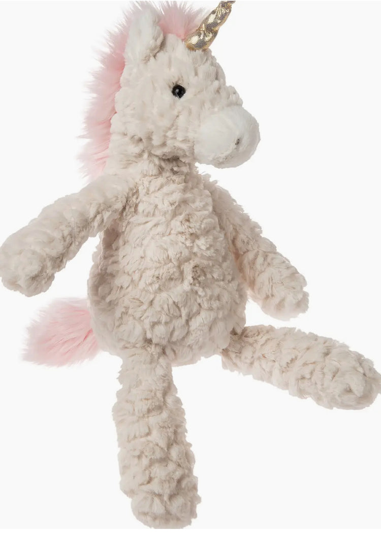 Cream Putty Stuffed Unicorn