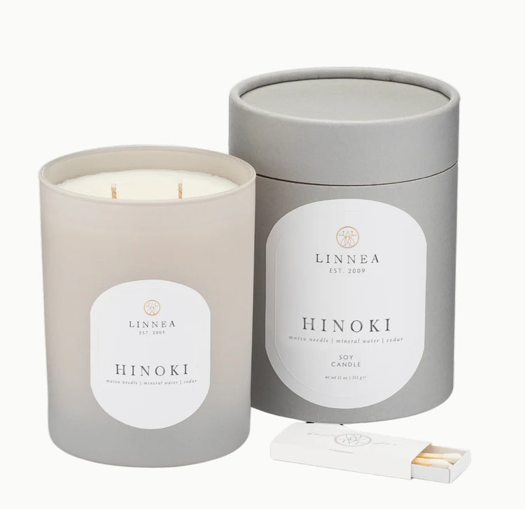 Hinoki 2 Wick Candle