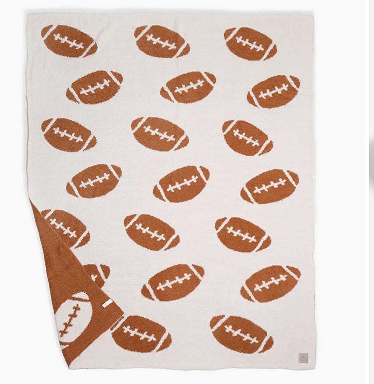 Football Throw Blanket