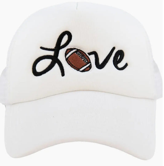 Football Love Foam Trucker Hat