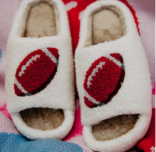 Open Toe Football Slippers