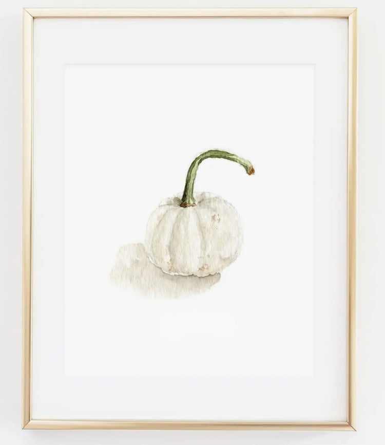 White Pumpkin 8x10 Print