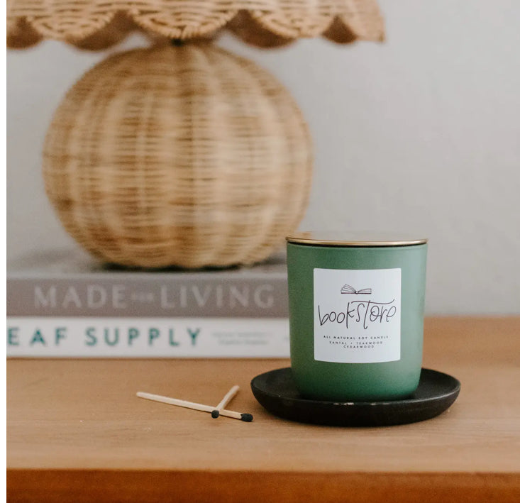 Bookstore Candle