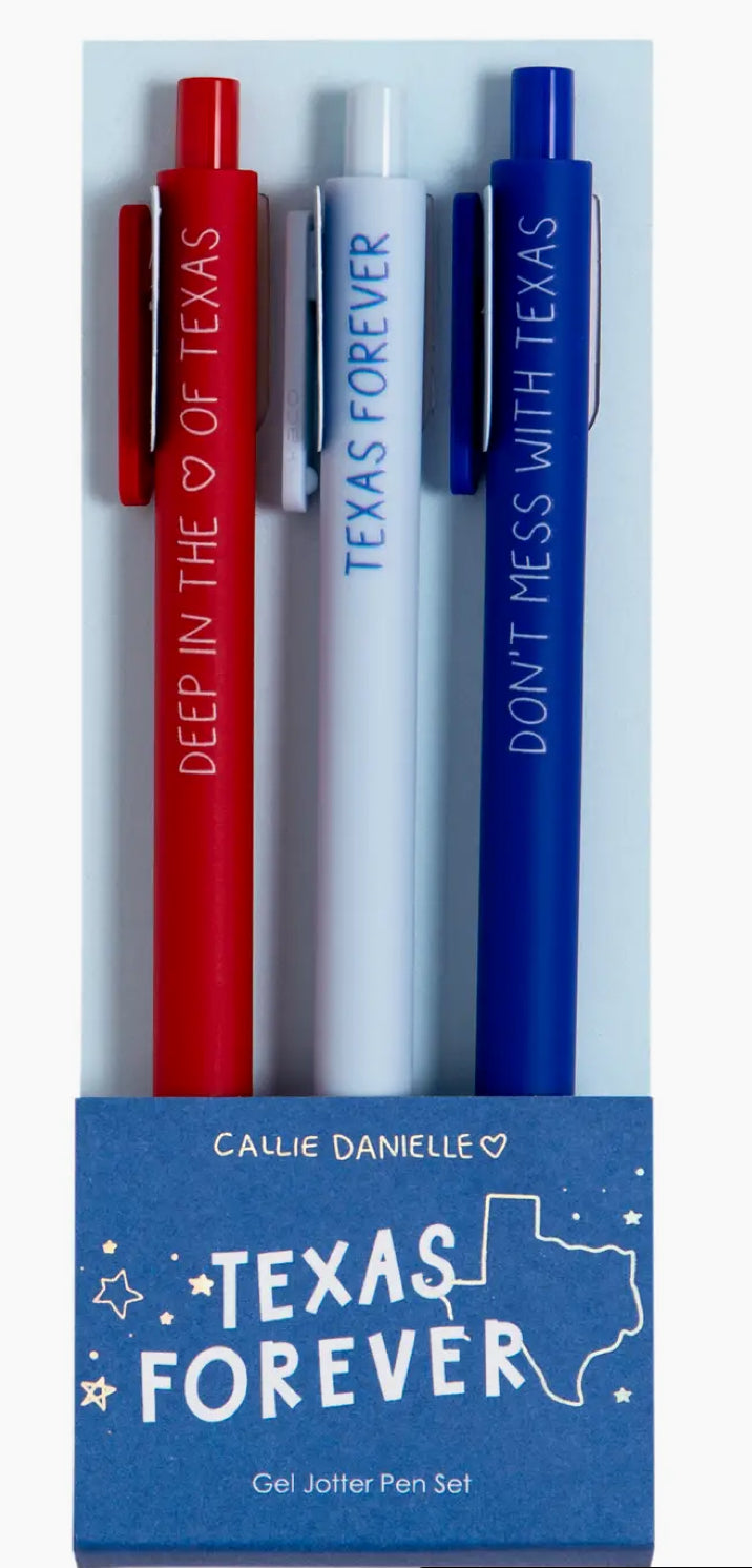 Texas Forever Pen Set