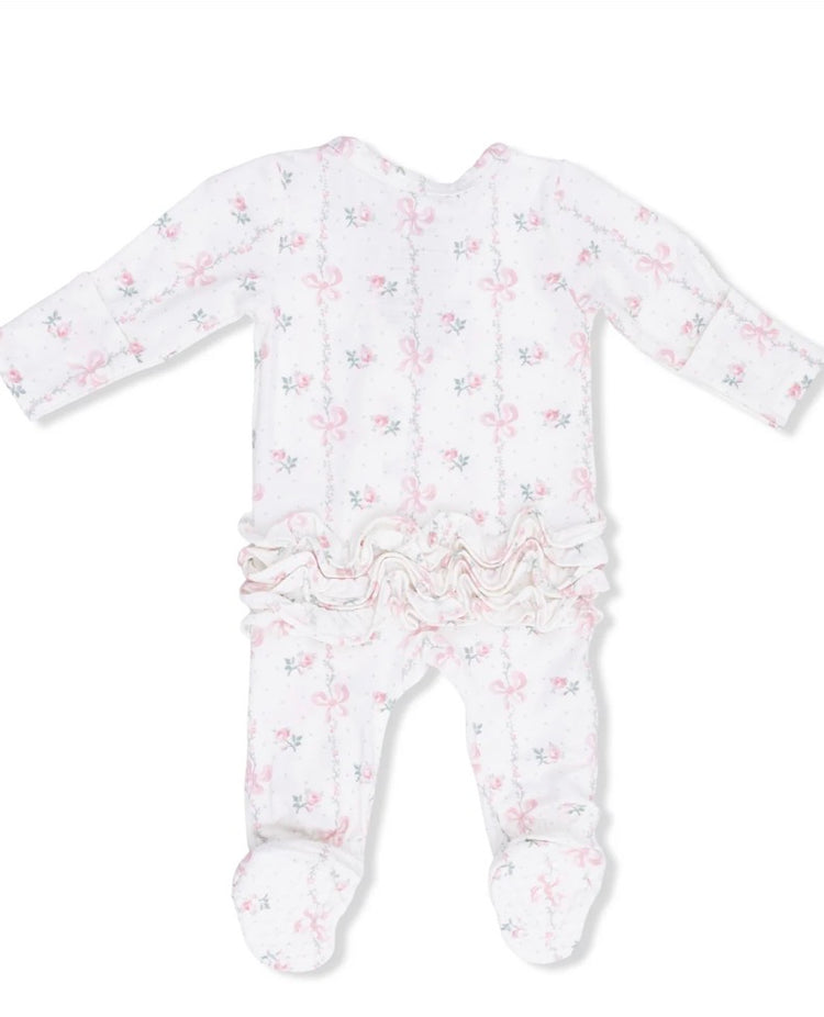 Dainty Buds Ruffle Footie
