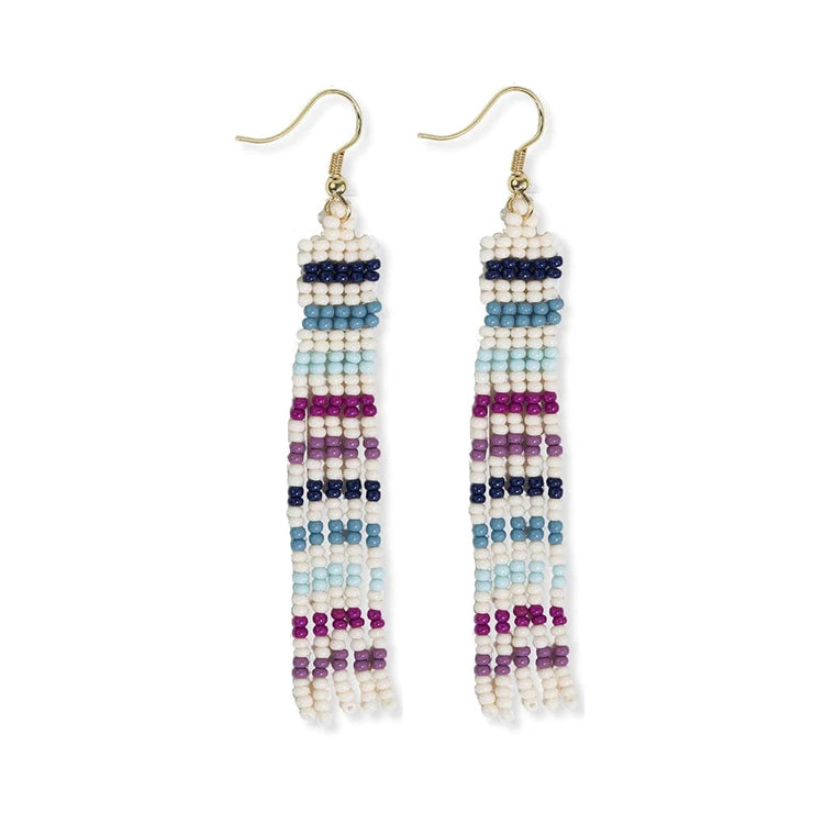 Melissa horizontal petite fringe earring Iceland