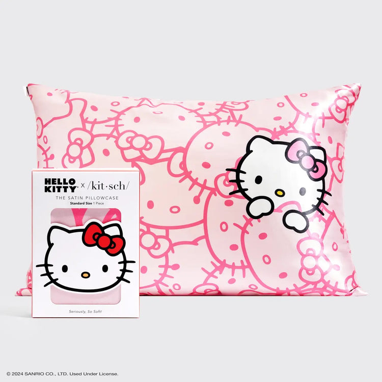 Hello Kitty Satin Pillowcase