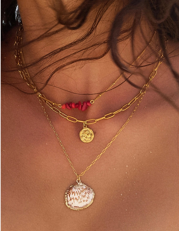 Boho Shell Layered Necklace