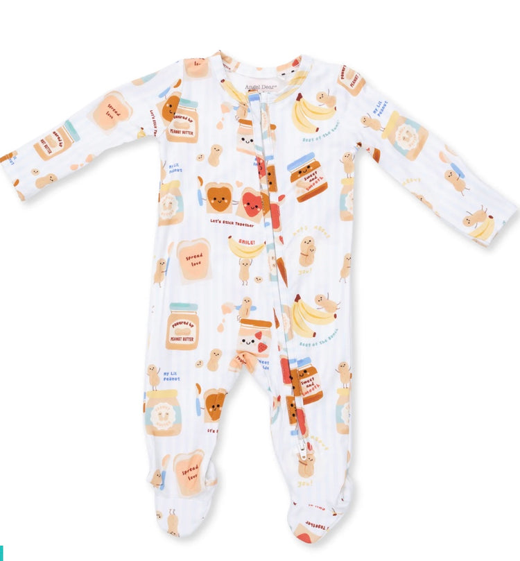Spread The Love 2 Way Zipper Footie