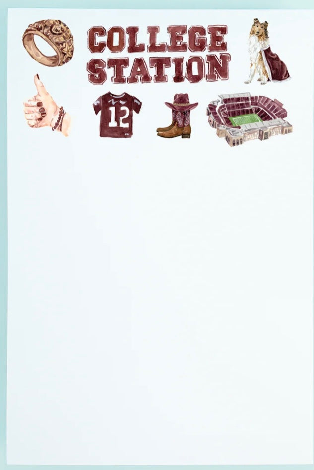 College Station Note Pad