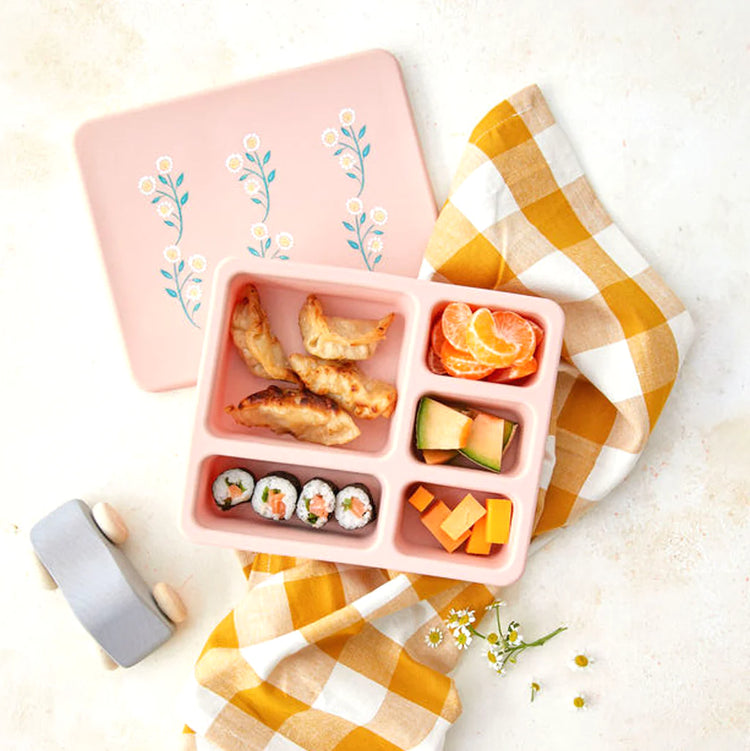 Austin Baby Silicone Bento Box Peach