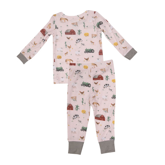 Big Red Barn Pink Loungewear Set