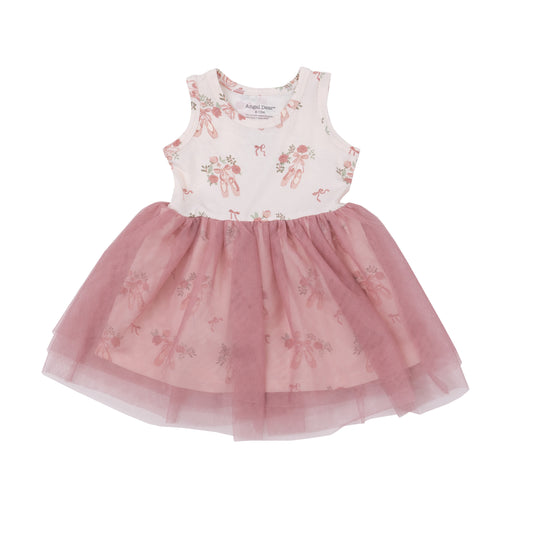 Ballet Shoes Smocked Layered Tulle Dress