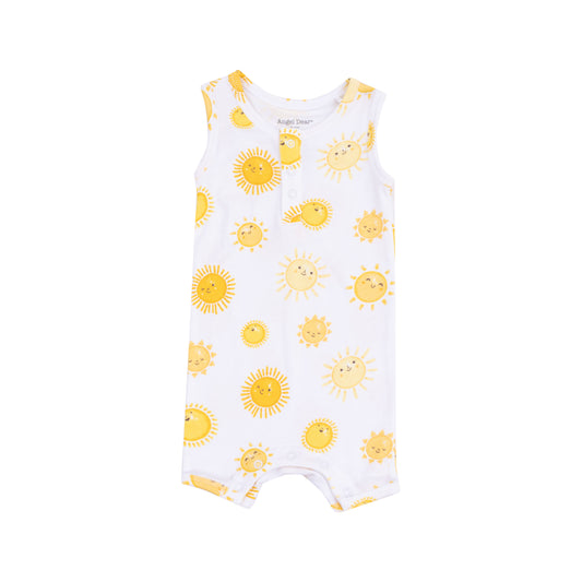 Happy Suns Sleeveless Shortie Romper