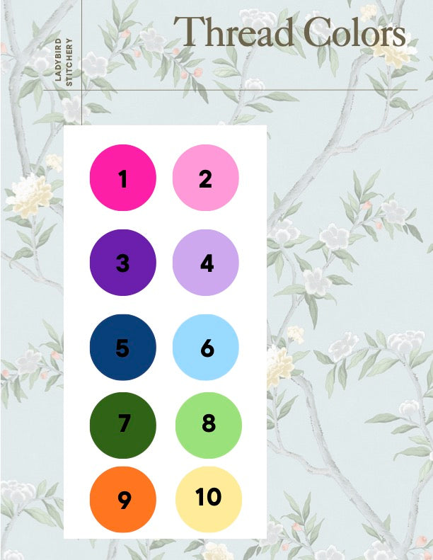 Embroidered Plush Bunny