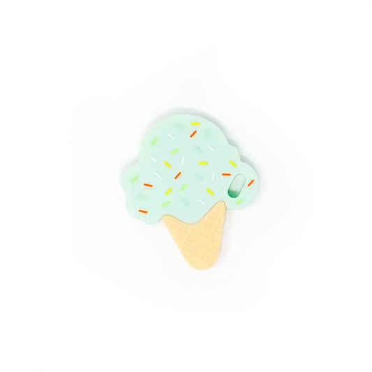 Ice Cream Silicone Teether Mint