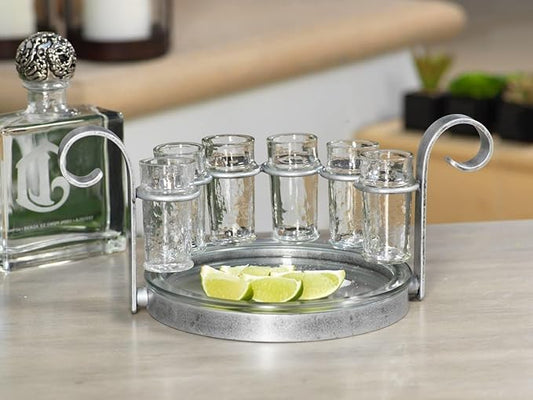 Cabo Tequila Set Silver