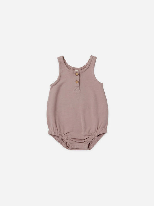 Quincy Mae Sleeveless Bubble Romper Lilac