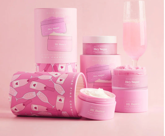 NCLA Beauty Pink Champagne Body Scrub/Butter