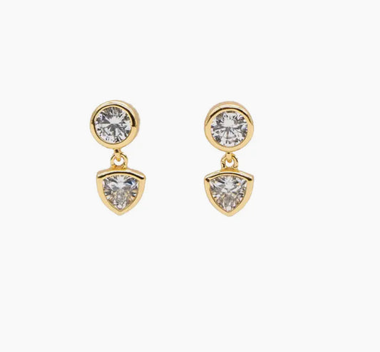 Shiny Drop Studs