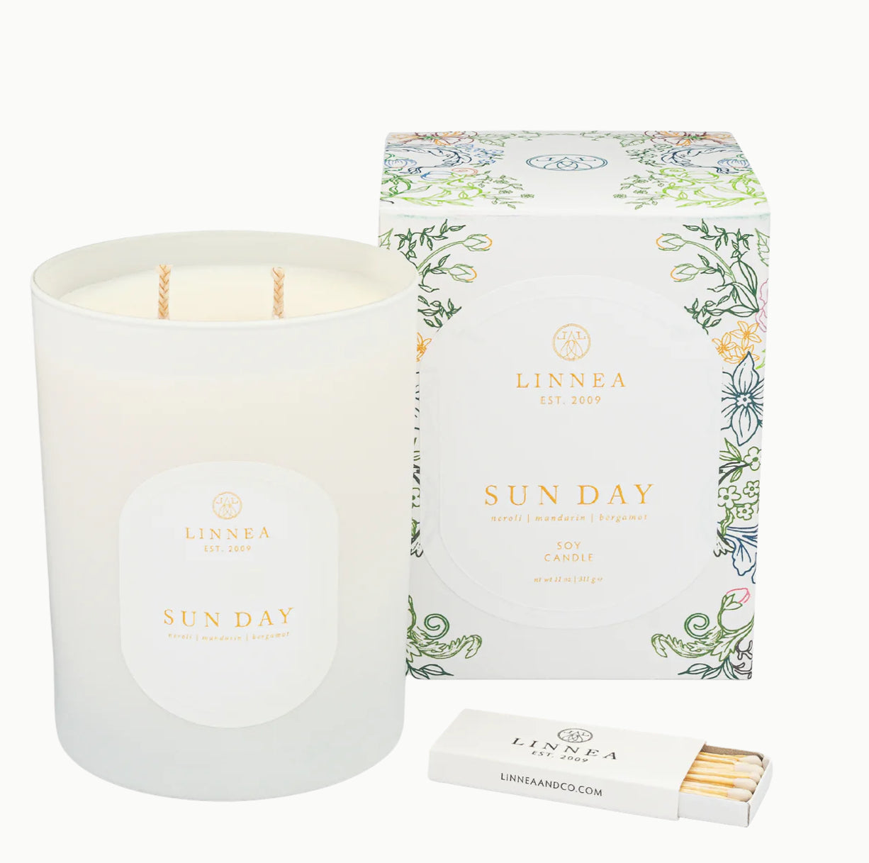 Sun Day 2 Wick Candle