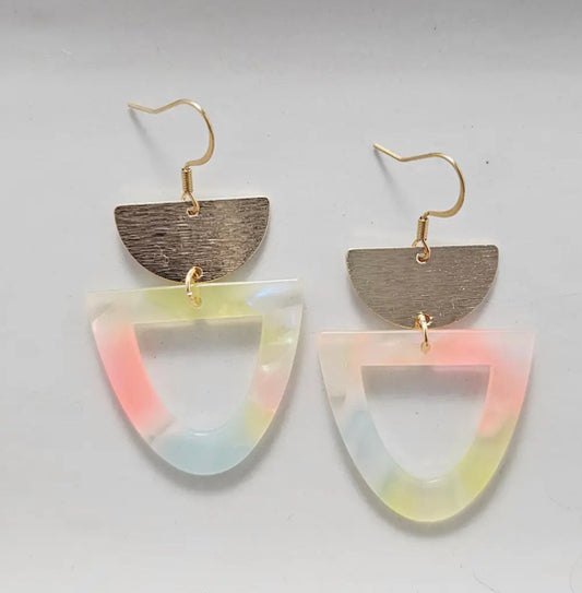 Irene Earrings Neon