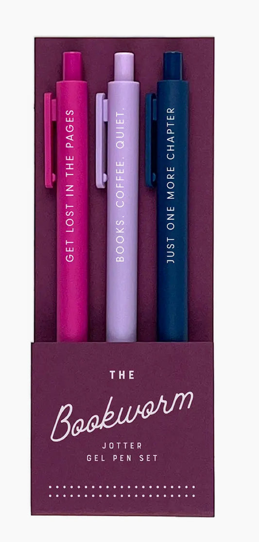 The Bookwork Gel Pen Set of 3