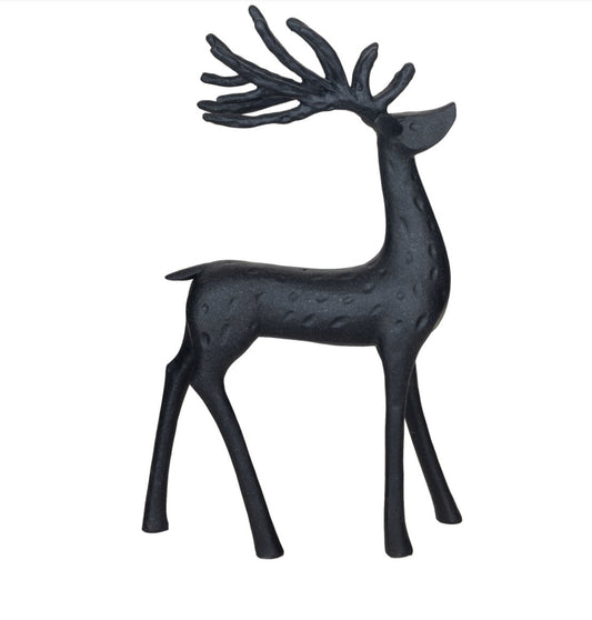 Black Resin Reindeer