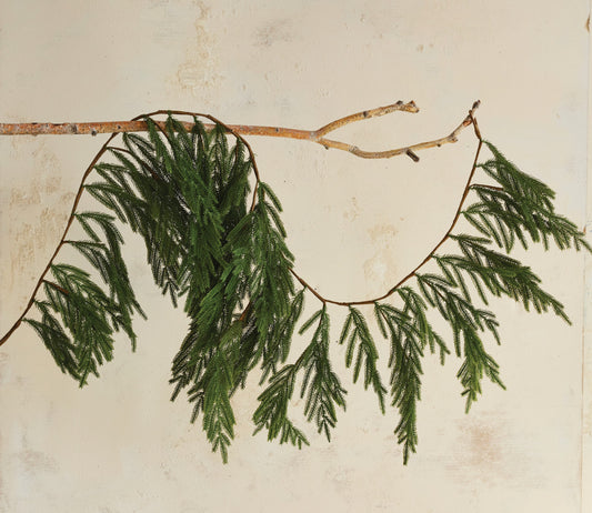 Faux Cypress Garland