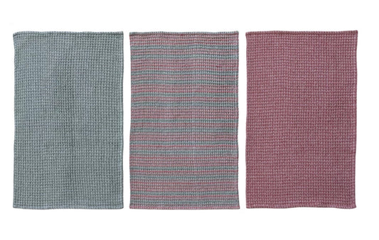 Cotton Waffle Weave Tea Towels 3 Colors
