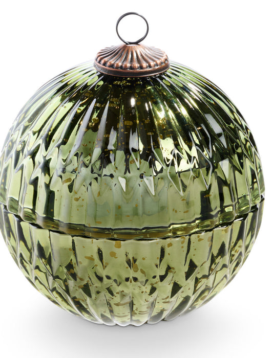 Green Balsam And Cedar Mercury Ornament Candle