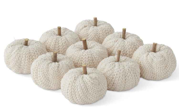 2.5 In Cotton Cream Pumpkin