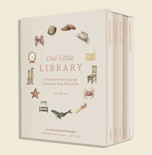 Our Little Library Set of 5 Board Books Vol 2