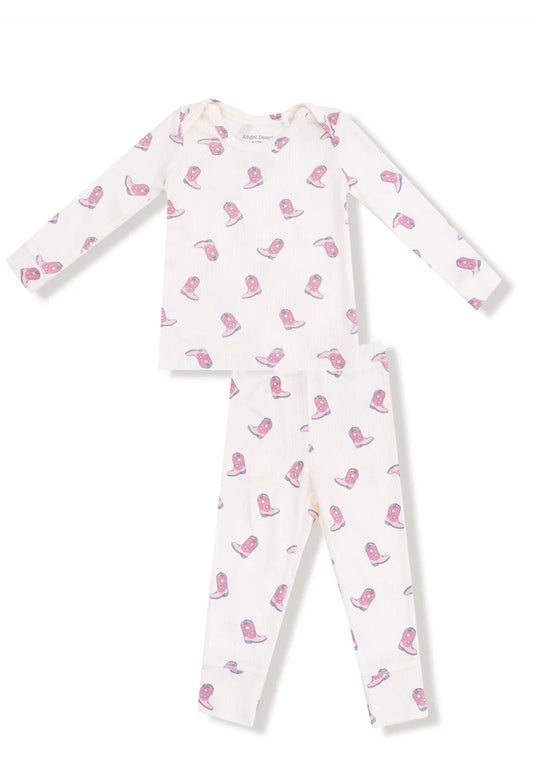 Petite Cowgirl Boots Loungewear Set