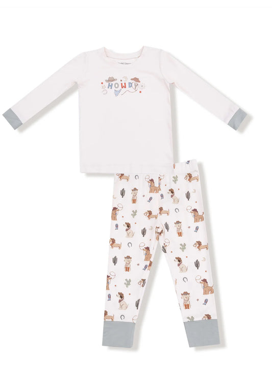 Cowboy Dogs Loungewear Set