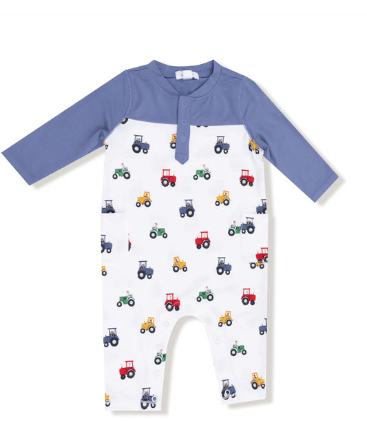 Mini Tractors Romper
